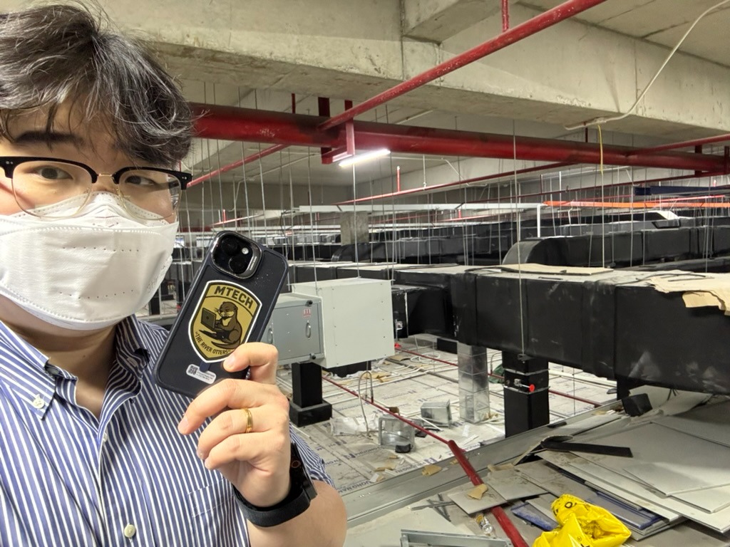 Johnny at a data center